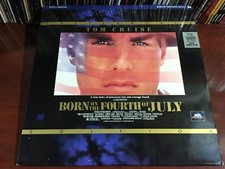 LD Laserdisc BORN ON THE FOURTH OF JULY 1989 Tom Cruise Letterboxed Edition Lt 2