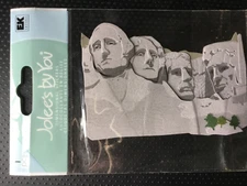 NEW EK SUCCESS JOLEES Boutique by You  Scrapbook STICKER MT RUSHMORE JJDB025D