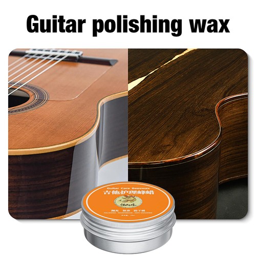 Guitar Polish Wax 100ml Guitar Polish & Cleaner Anti Crack Cleaning Guitar Care - Picture 12 of 12
