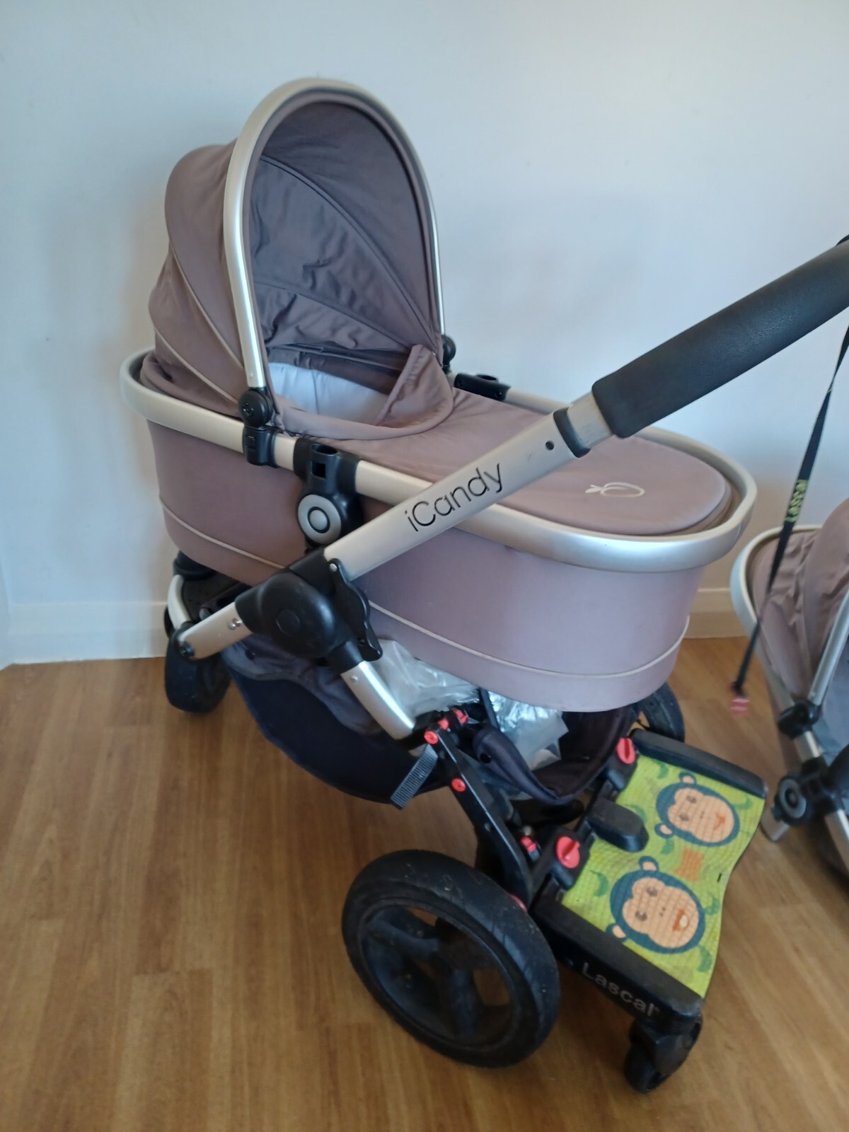 icandy peach baby pram travel system with buggy board car seat pram