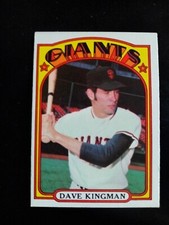 Dave Kingman 1972 Topps RC - San Francisco Giants #147 NM-MT