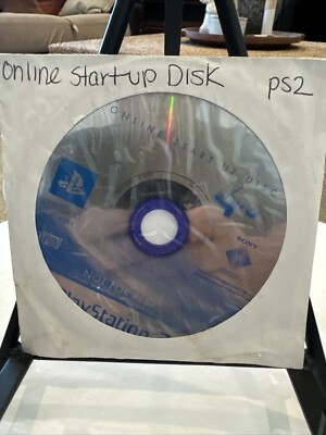 Sony Playstation 2 PS2 Online Start Up Disc 4.0 Works! MINT! Disc Only!  