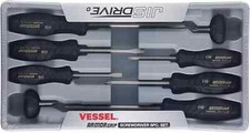 VESSEL ARMOR GRIP Screwdriver 8PC. Set JISDRIVE No.550A8Ptu Previous Free Ship