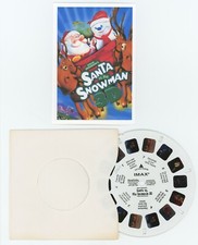 Santa vs the Snowman in IMAX 3-D View-Master RARE Movie Preview Reel 