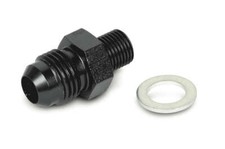 6an To 10mm X 1.0 Webber Carb Adapter Fitting Earls At991953erl 6an To 10mm X 1.0 Webber Carb Adapter Fitting Earls At991953erl