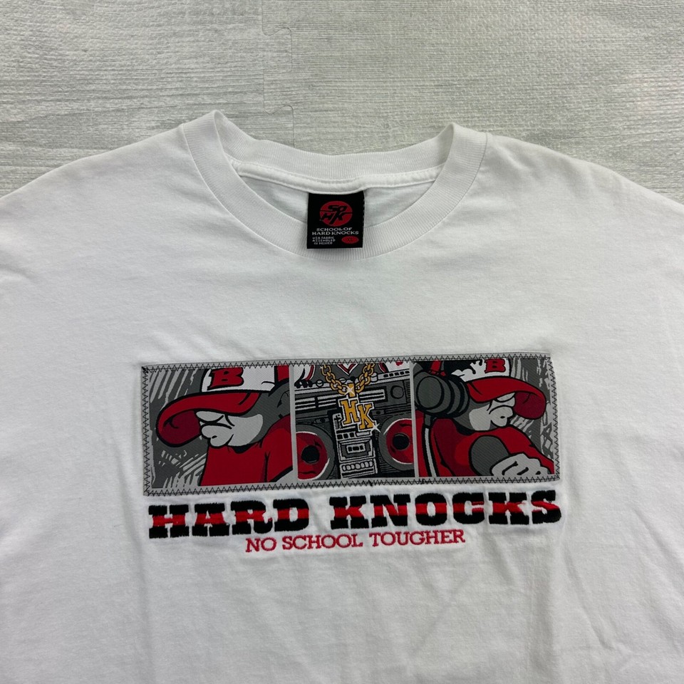 Tank Top Vintage School Of Hard Knocks – Taille 2XL – Noir, Style Hip-hop Années 90 !