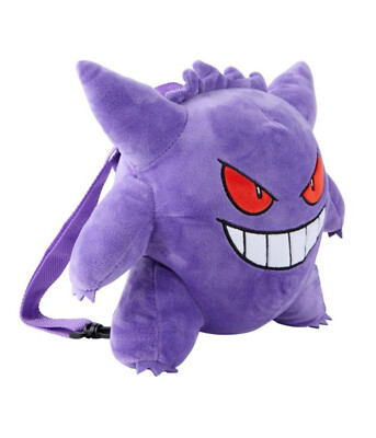 Pokémon Plüsch Mini Rucksack Gengar Anime Manga Gamer Geek Backpack