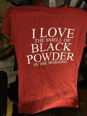ASP - Aerospace Speciality Products - Black Powder T-Shirt - Small - Red - Used 