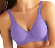 BALI Blue Flexible Fit Comfort U Design Underwire Bra 3428 Size XS  lavender