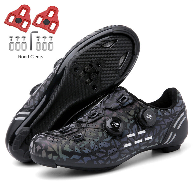 Zapatos de Ciclismo Mtb Hombres Bicicleta de Carretera Botines Bicicleta de Montaña Pedal SPD Velocidad Calzado