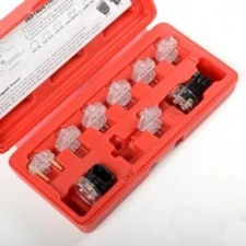 9 Piece Fuel Injection NoID Light Tester Testing Tool Set Kit Lite Injector