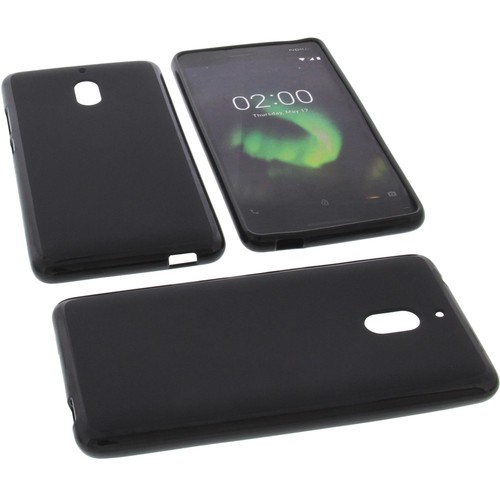 Cover E Custodie Nero Brillante In Silicone, Gel, Gomma Per Cellulari E Smartphone
