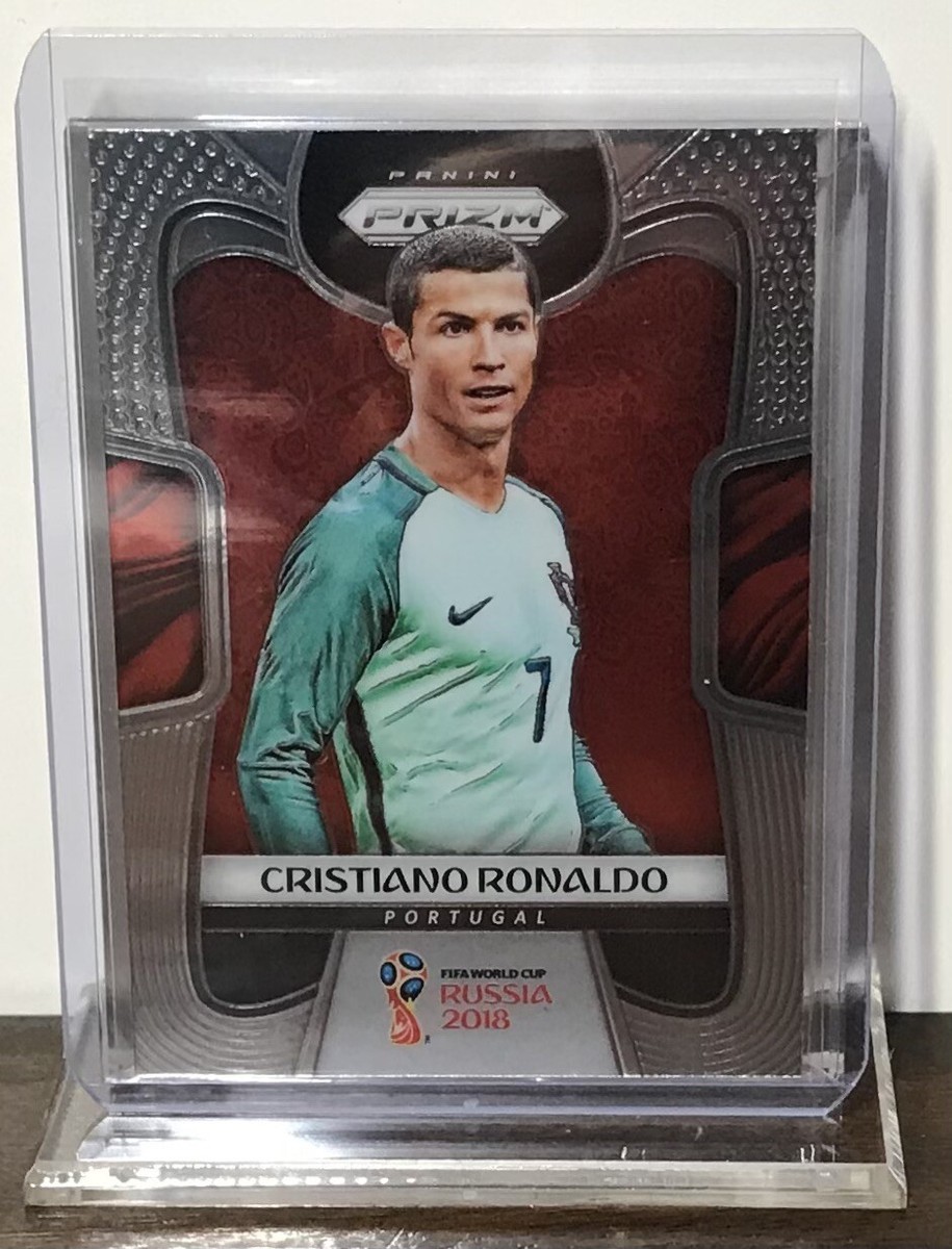 2018 CRISTIANO RONALDO JUVENTUS PANINI PRIZM WORLD CUP #154
