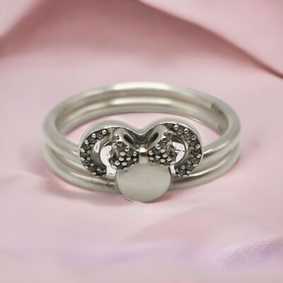 RETIRED Pandora Disney 925 Silver Mickey Mouse Minnie