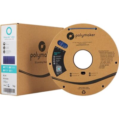 ASA Filament Blau 1,75mm 1Kg Polymaker Polylite 3D Druck
