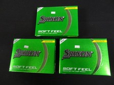 Srixon Soft Feel Golf Balls Tour Yellow 3 Dozen NEW 2569