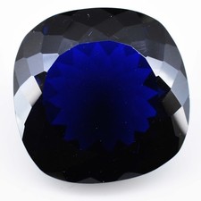 Rare 57.85Ct Natural Kashmiri Blue Sapphire Cushion Cut Certified Loose Gemstone