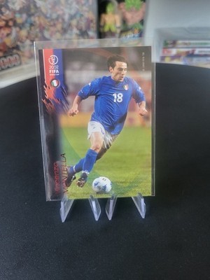 Panini 2002 FIFA World Cup Card Vincenzo Montella Italy Retro Vintage