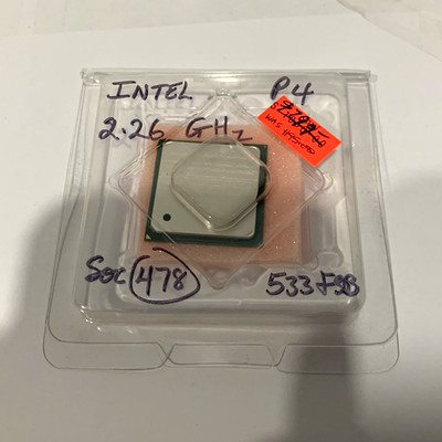 Intel Pentium 4 2.26GHz Socket 478 533MHz FSB 512KB Cache CPU SL6PB