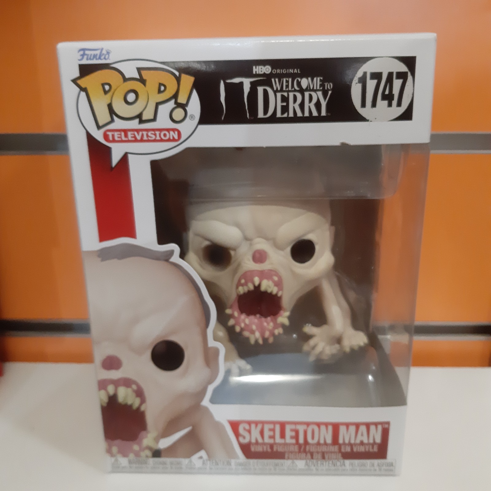 Funko Pop! Television n. 1747 IT: Welcome to Derry - Skeleton Man NUOVO