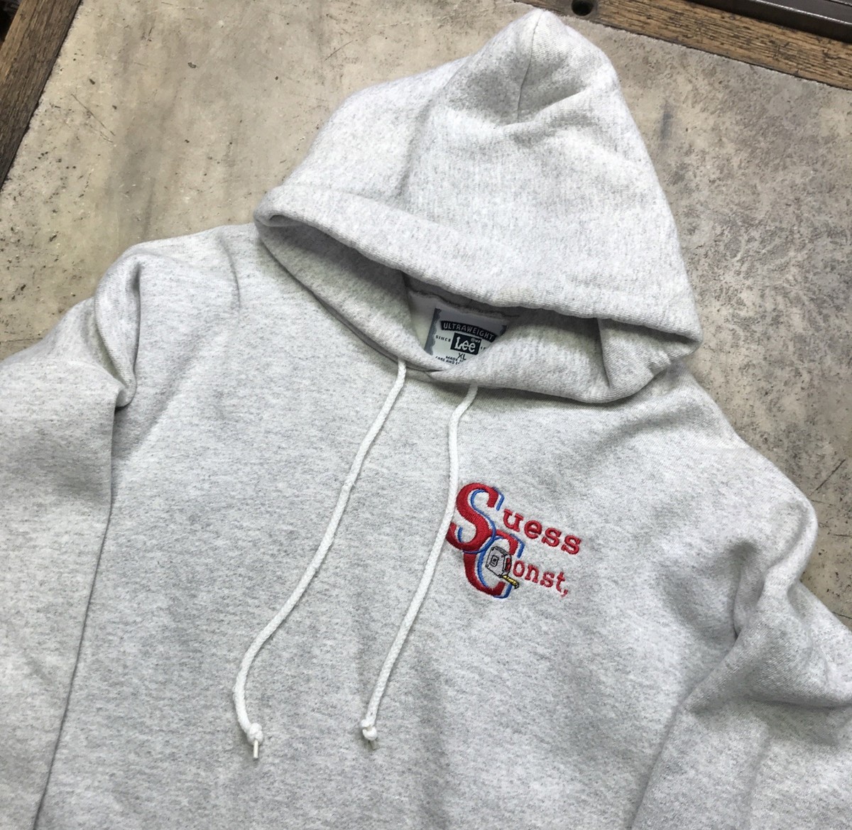 トップス LEE heavy weight independent 90s Vintage 90s Lee Ultraweight Gray Hoodie 1990s - USA Made - XL