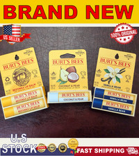 Burt's Bees Moisturizing Lip Balms  2-Piece Twin Pack Bundle  1 PK CoconutPear