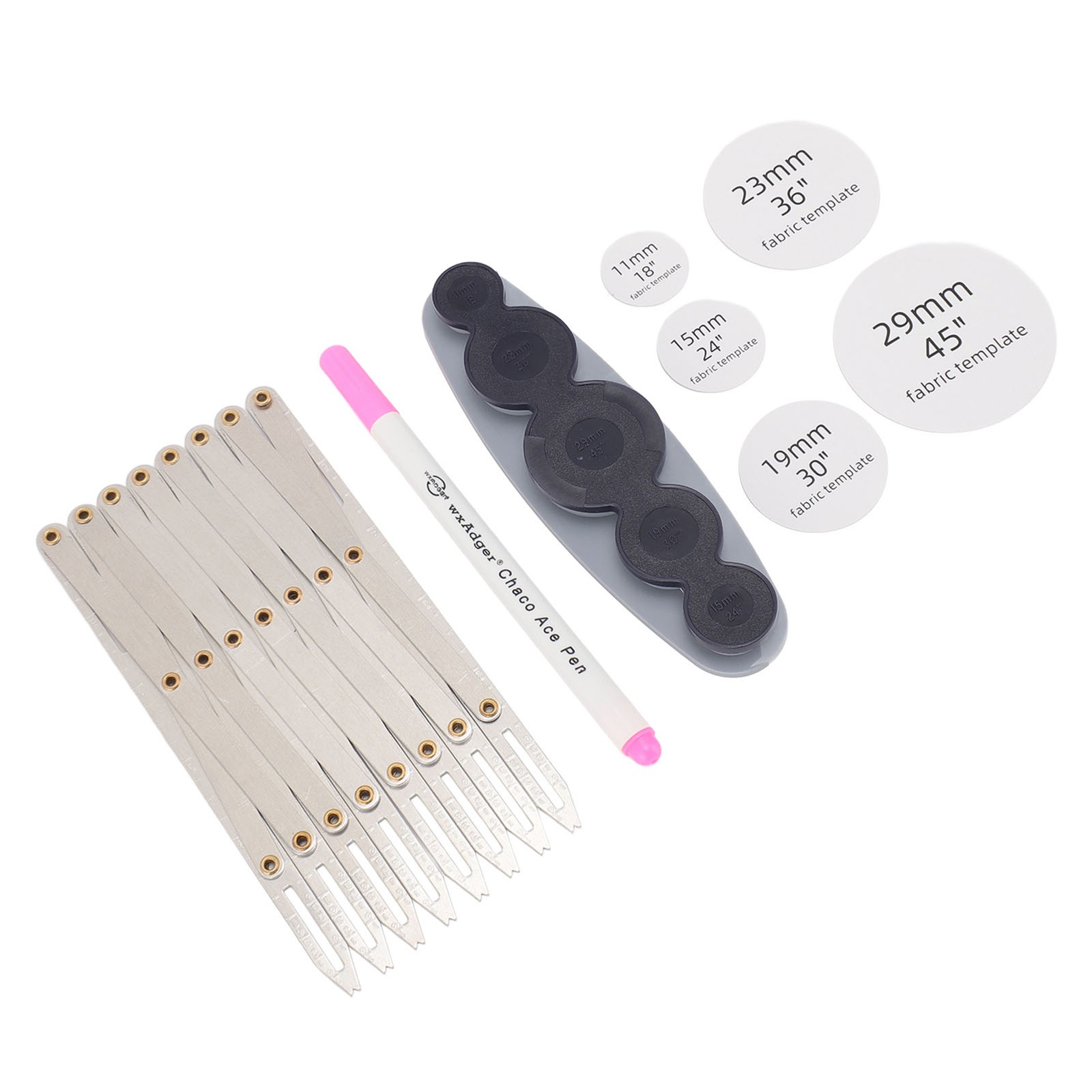 Expandable Sewing Gauge Aluminum Accurate Multipurpose Prevent Deformation Equal