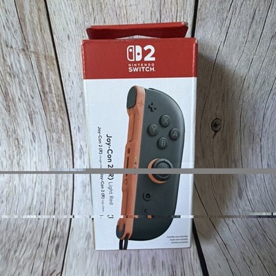 New Nintendo Switch Joy-Con Joycon 2 Controller Light Red Right R OEM NEW SEALED
