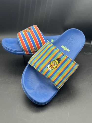 VANS Bert & Ernie Uomo Taglia 10 Donna Taglia 11 5 Sesame Street La Costa Slide