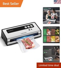 Vacuum Sealer Machine with Automatic Bag Detection, 0.2-inch widened heating ...