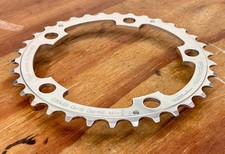 NOS TA Specialites Zephyr 34t 110 bcd Chainring 9/10 speed Mid Pos K2 France New