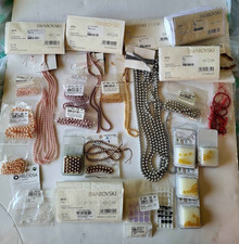 Swarovski Crystal  Pearl Beads Lot 1000 pcs 4mm 6mm Jewelry Making Mixed Color