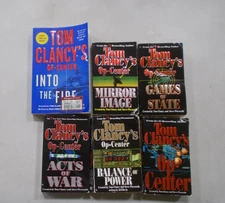 6 TOM CLANCY # PB OP-CENTER MIRROR GAMES ACTS BALANCE POWER WAR INTO THE FIRE