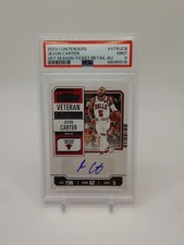 2023-24 Panini Contenders Veteran Ticket Autographs Retail Jevon Carter PSA 9