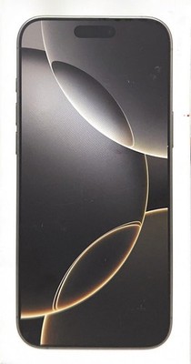 Original Apple Empty Box for iPhone 16 Pro Max, Natural Titanium