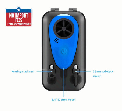 NEW Weatherflow WEATHERmeter Wind Meter Wireless Bluetooth SmartPhone Anemometer