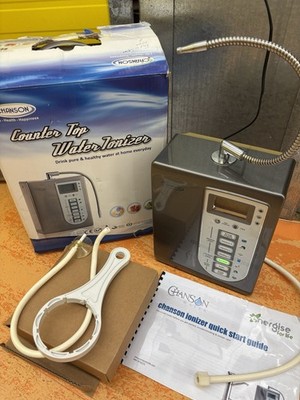 Chanson Arbeitsplatte Wasserlonizer gebraucht grau silber verpackt