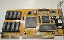 1992 ISA VGA CARD KC7-89CLD248 Trident TVGA8900D 1 MB DRAM 286 386 486 Retro