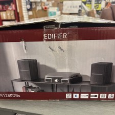 Edifier R1280DBs Bluetooth Bookshelf Speaker - Black Pair 