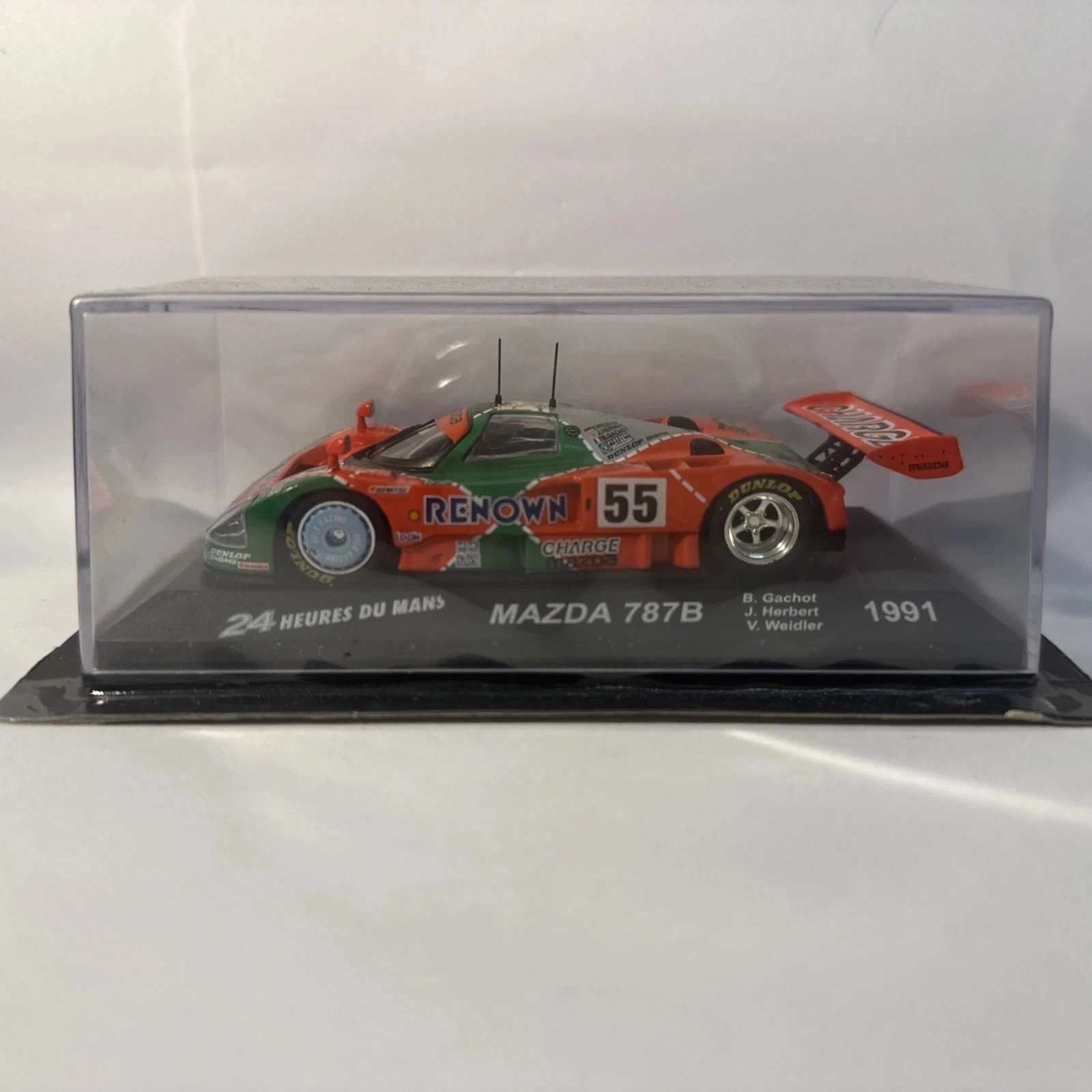 Voiture Miniature Formule 1 Mazda 787 B 24h Du Mans 1991