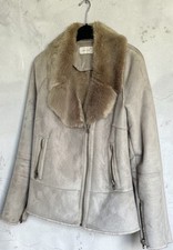 Easter Deal -  M & S Faux Fur Lined Jacket Size 10 - New Condition Never Worn 