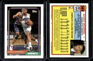 1992-93 Topps 92 Draft Pick #393 Alonzo Mourning Rookie RC