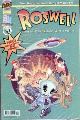 Dino Comics : Roswell 2000 Nr 1 : Ein Grünling auf Erden (OVP)