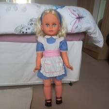 1970s doll Alice in Wonderland vintage Palitoy Doll,