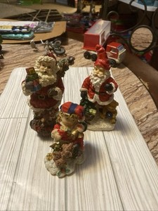 Three Christmas Figurines From The 90’s