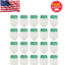 Ximimark 20 pcs Propane Lanterns Mantles, Gas Lamp Mantles for White 