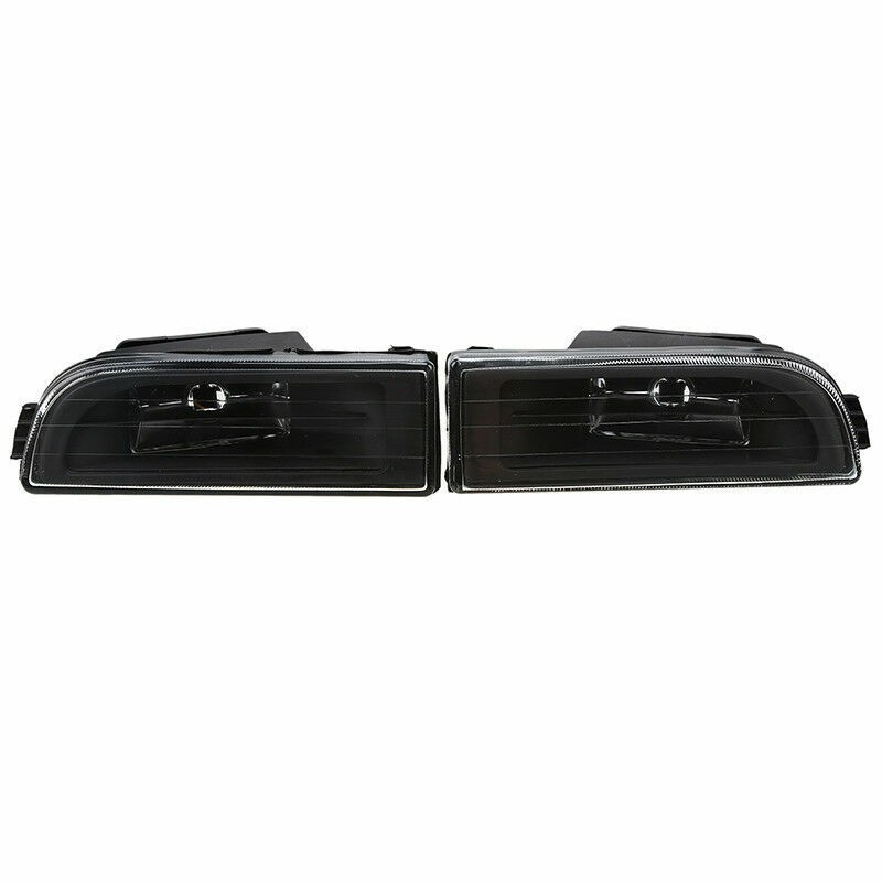 Pair Front Bumper Clear Fog Light Lamp For BMW E38 7-Series 1995-2001 740i 750iL
