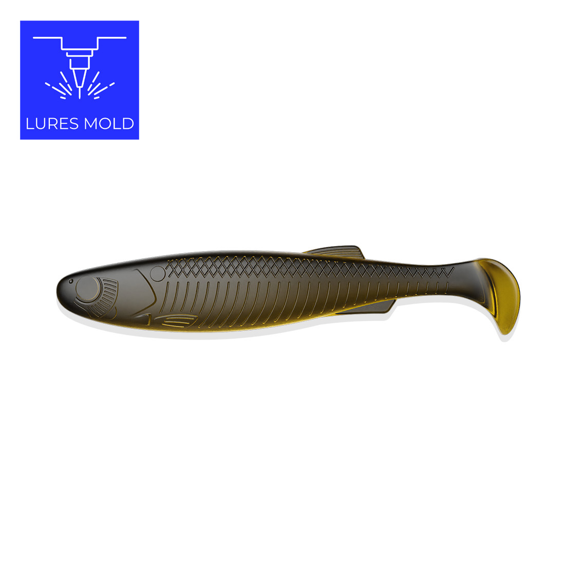 Bait DIY Fishing Mold Soft Plastisol Swimbait K073 5inch - Image 4