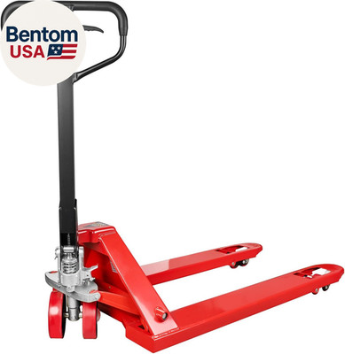 Standard Manual Pallet Jack, 27'' W X 48'' L, 5500Lbs Capacity for Warehouse, Work