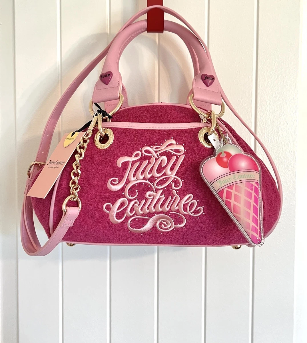 Juicy Couture Satchel/Top Handle Bag Red Bags & Handbags for Women